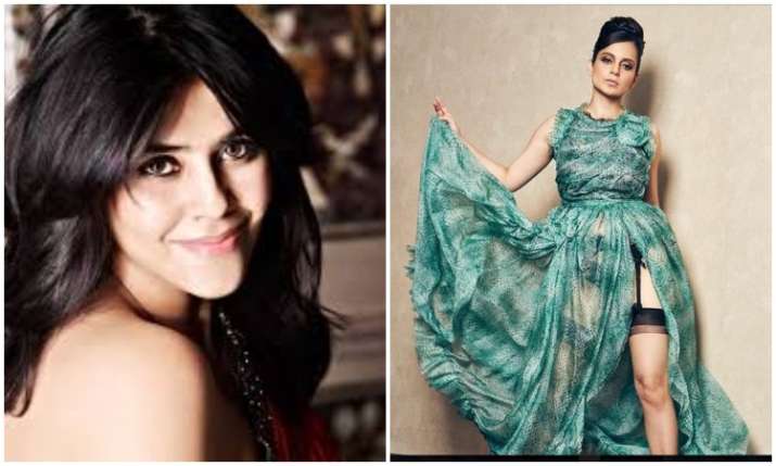 Ekta kapoor and kangana ranaut Ekta kapoor and kangana ranaut- India TV Hindi