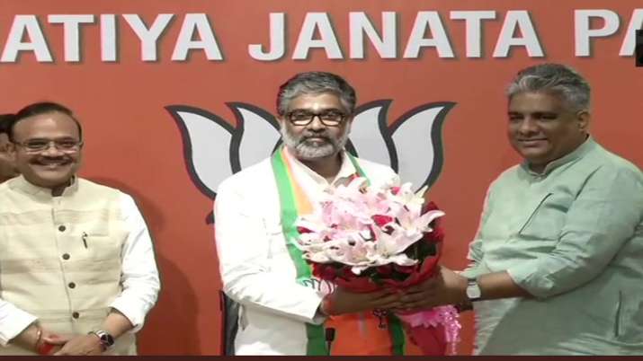 Neeraj Shekhar Joins BJP Neeraj Shekhar Joins BJP- India TV