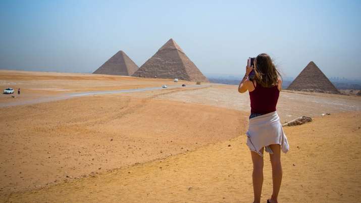 US tourist arrested and released over obscene photo shoot at Pyramids | Pixabay Representational US tourist arrested and released over obscene photo shoot at Pyramids | Pixabay Representational- India TV