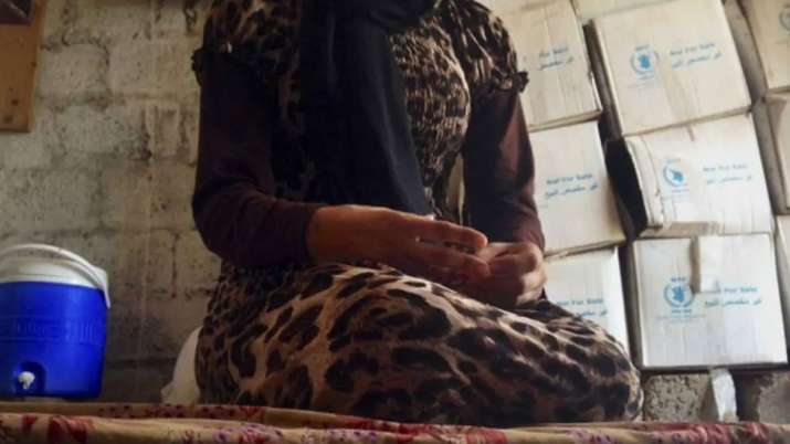 Yazidi woman left Islamic State kids behind and return home, tells her story Yazidi woman left Islamic State kids behind and return home, tells her story- India TV