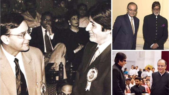 Amitabh Bachchan with Arun Jaitley Amitabh Bachchan with Arun Jaitley- India TV Hindi