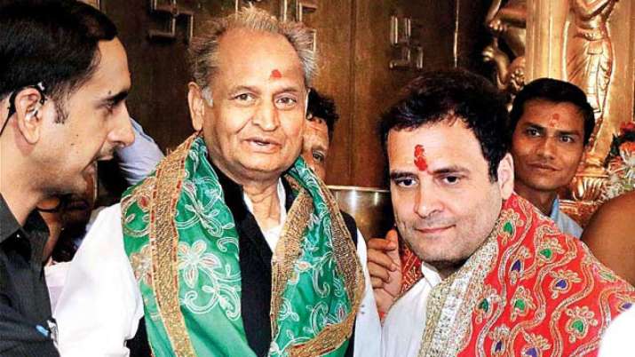 Ashok Gehlot rules himself out of race for Congress chief Ashok Gehlot rules himself out of race for Congress chief- India TV Hindi