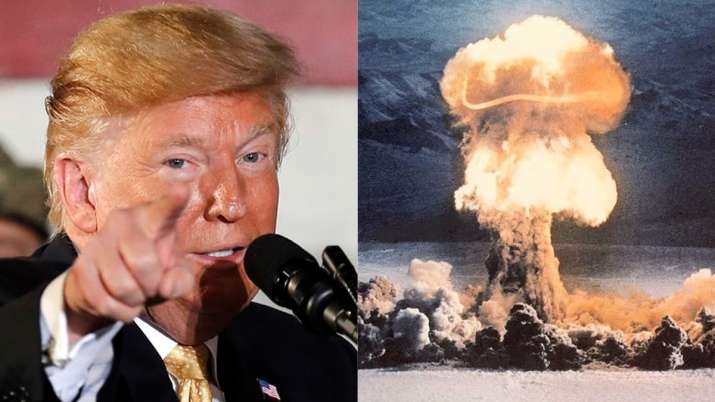 Donald Trump reportedly suggested nuking hurricanes to stop them from hitting US | AP/Public Domain Donald Trump reportedly suggested nuking hurricanes to stop them from hitting US | AP/Public Domain- India TV Hindi