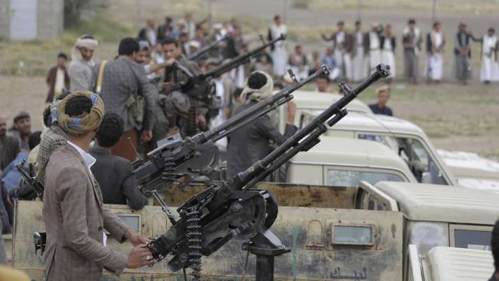 Yemen war: Houthi missile attack on military parade kills several people | AP File Yemen war: Houthi missile attack on military parade kills several people | AP File- India TV