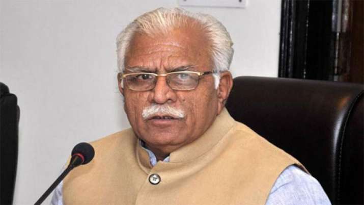 Haryana CM Manohar Lal Khattar Haryana CM Manohar Lal Khattar- India TV Hindi