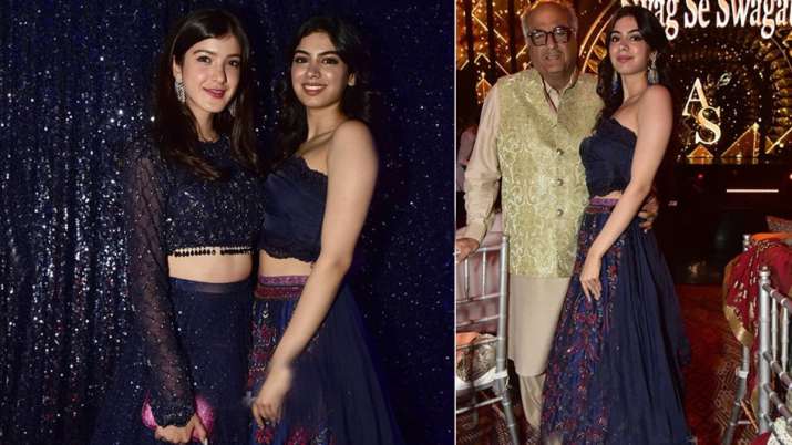 khushi kapoor, shanaya kappor, boney kapoor khushi kapoor, shanaya kappor, boney kapoor- India TV