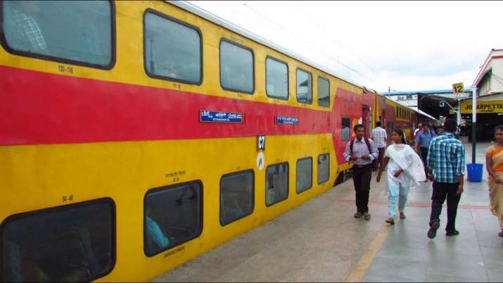 Second double-decker Uday Express to run between Visakhapatnam, Vijayawada Second double-decker Uday Express to run between Visakhapatnam, Vijayawada- India TV Paisa