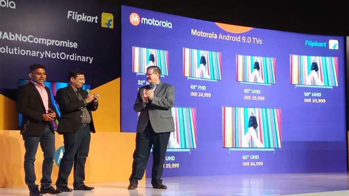Motorola launches first smart TV in India, Moto e6s phone
