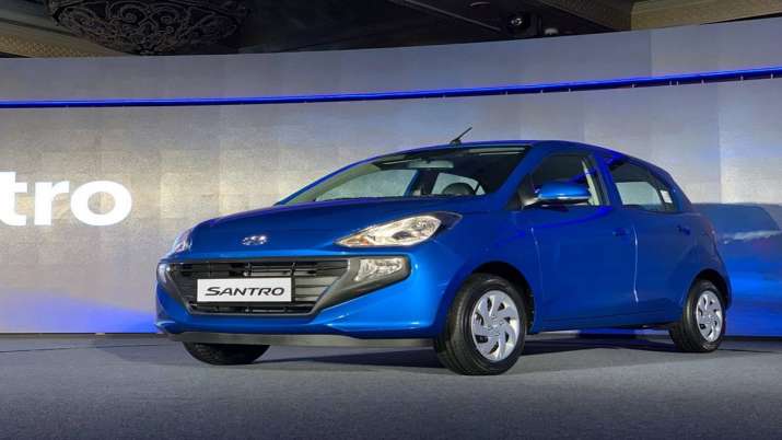 Hyundai launches anniversary edition of Santro priced up to Rs 5.75 lakh Hyundai launches anniversary edition of Santro priced up to Rs 5.75 lakh- India TV Paisa