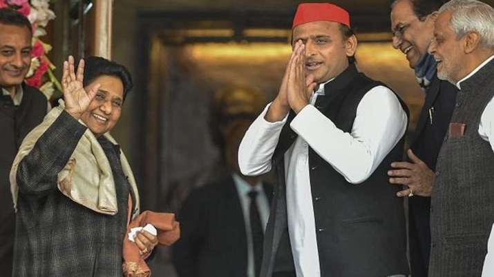 SP BSP Alliance, Samajwadi party, Bahujan Samaj Party, Uttar Pradesh, Mayawati, Akhilesh Yadav SP BSP Alliance, Samajwadi party, Bahujan Samaj Party, Uttar Pradesh, Mayawati, Akhilesh Yadav- India TV