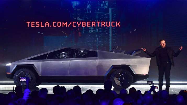 Musk unveils Tesla's electric Cybertruck at $39,000 Musk unveils Tesla's electric Cybertruck at $39,000 - India TV Paisa