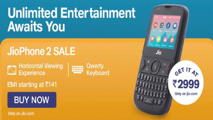 Reliance jiophone 2 Sale, Reliance jio, jiophone Reliance jiophone 2 Sale, Reliance jio, jiophone- India TV Paisa
