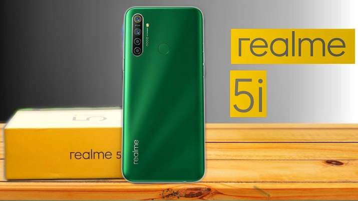 Realme 5i with 5,000 mAh battery and quad-camera setup launched in India at Rs 8,999 Realme 5i with 5,000 mAh battery and quad-camera setup launched in India at Rs 8,999- India TV Paisa