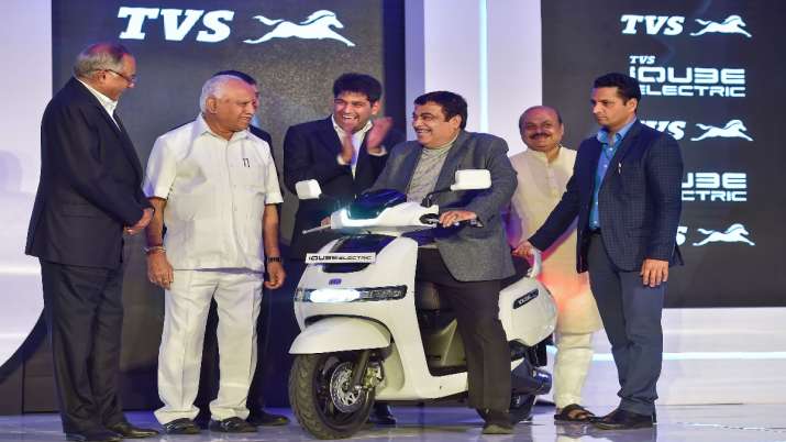 TVS Motor Company, TVS iQube electric scooter, electric two wheeler TVS Motor Company, TVS iQube electric scooter, electric two wheeler- India TV Paisa