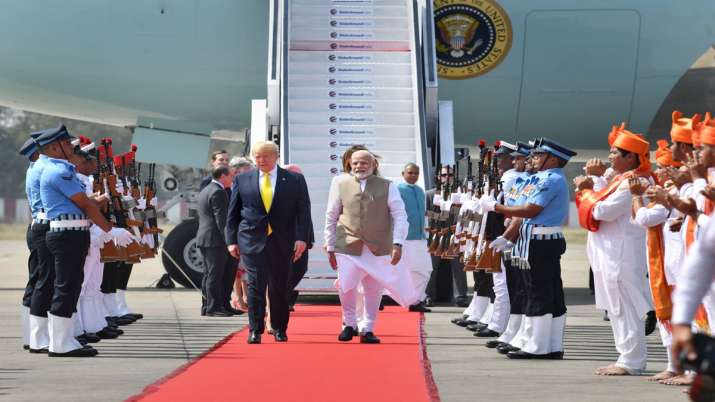Inside look of President Trump's ₹ 8 lakh per night suite in ITC Maurya Donald Trump ITC Maurya Chan Inside look of President Trump's ₹ 8 lakh per night suite in ITC Maurya Donald Trump ITC Maurya Chan- India TV Paisa