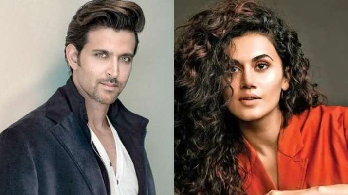 hrithik roshan and taapsee pannu hrithik roshan and taapsee pannu- India TV