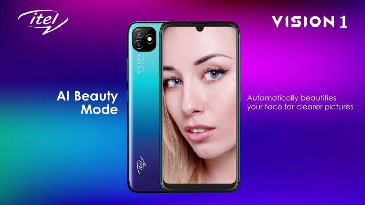 itel Vision 1, India's 1st waterdrop, big battery phone at Rs 5,499 itel Vision 1, India's 1st waterdrop, big battery phone at Rs 5,499- India TV Paisa