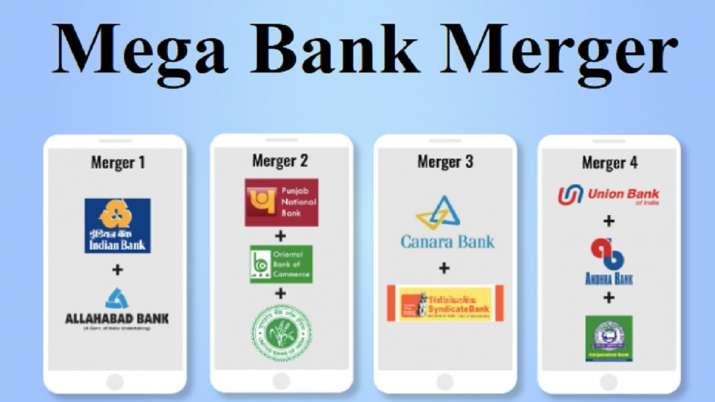 Mega bank consolidation, Mega Bank Merger, Public Sector Banks, Mega bank consolidation, Mega Bank Merger, Public Sector Banks, - India TV Paisa