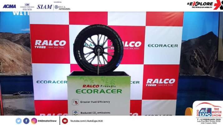 Ralson Ecoracer Tyre, auto expo 2020, Eco Friendly Tyre, motorcycle tyre Ralson Ecoracer Tyre, auto expo 2020, Eco Friendly Tyre, motorcycle tyre- India TV Paisa