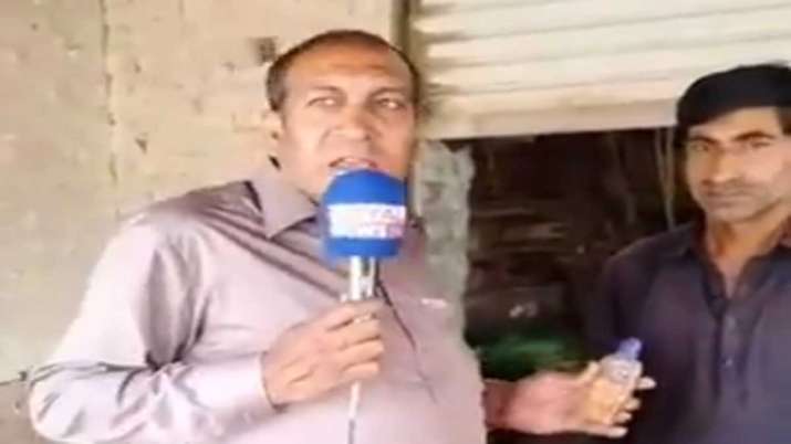 pak reporter viral video on corona virus pak reporter viral video on corona virus- India TV