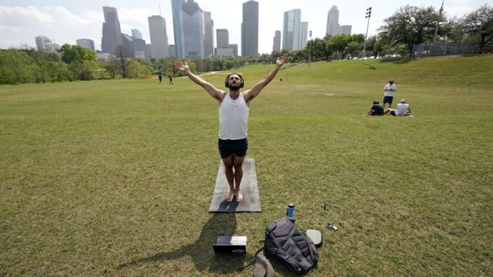Coronavirus Yoga, Coronavirus Effect, Coronavirus Effect Indian Embassy in US Coronavirus Yoga, Coronavirus Effect, Coronavirus Effect Indian Embassy in US- India TV
