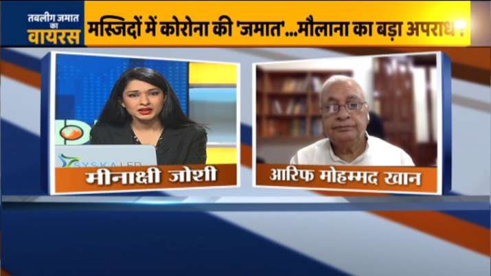 Arif Mohammad Khan on India TV Arif Mohammad Khan on India TV- India TV Hindi