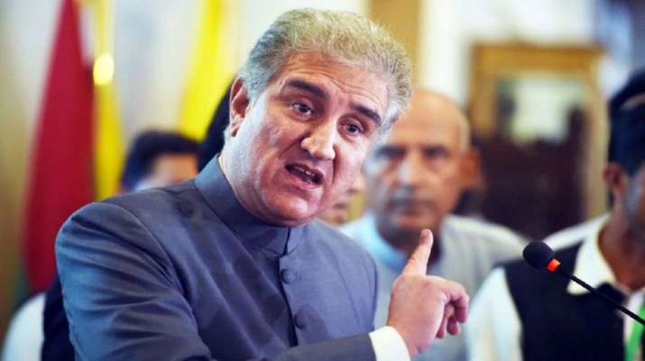 Pak FM Shah Mahmood Qureshi phones UN chief over Kashmir Pak FM Shah Mahmood Qureshi phones UN chief over Kashmir- India TV Hindi