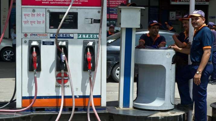 Petrol price hiked by 55 paise per litre, diesel by 60 paise Petrol price hiked by 55 paise per litre, diesel by 60 paise- India TV Paisa