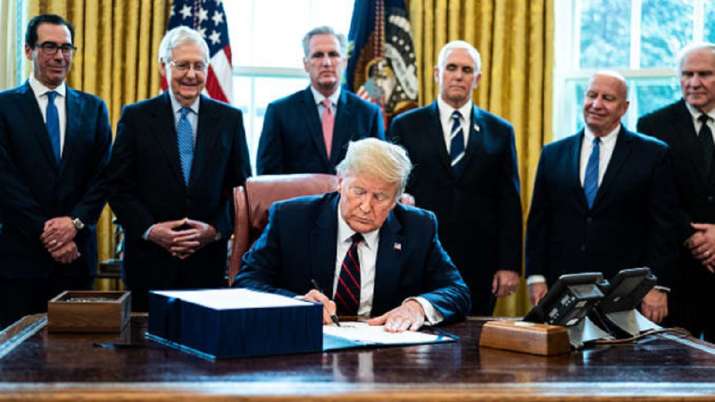 Donald Trump considering suspending H1B visa and other employment Visa over rising unemployment in Donald Trump considering suspending H1B visa and other employment Visa over rising unemployment in - India TV Paisa