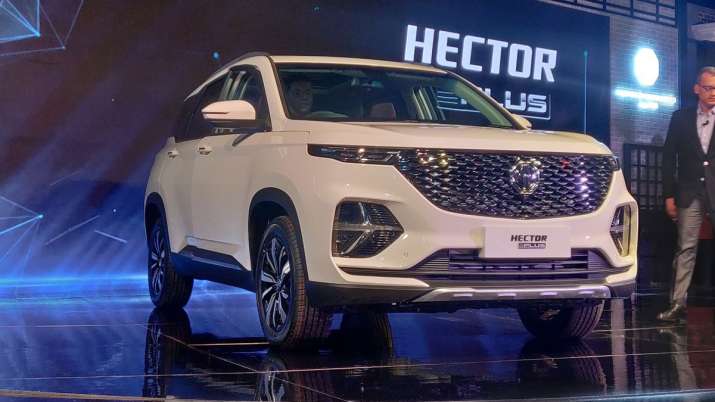 MG Hector Plus launched, starts at Rs 13.49 lakh MG Hector Plus launched, starts at Rs 13.49 lakh- India TV Paisa