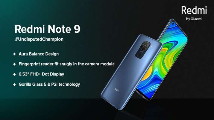 Redmi Note 9 launched at Rs 11,999, first sale on 24 july Redmi Note 9 launched at Rs 11,999, first sale on 24 july- India TV Paisa