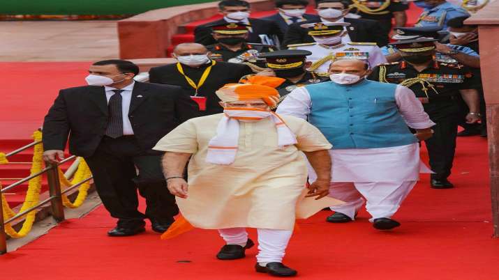 Aatmanirbhar Bharat at centre of Modi's Independence Day speech Aatmanirbhar Bharat at centre of Modi's Independence Day speech- India TV Paisa