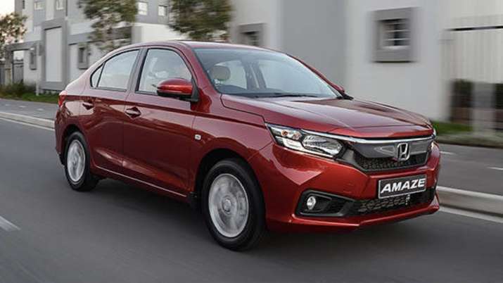 Honda Amaze clocks 4 lakh cumulative sales in India Honda Amaze clocks 4 lakh cumulative sales in India- India TV Paisa