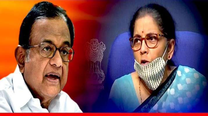 P Chidambaram’s Messenger of God jibe at Nirmala Sitharaman over Act of God remarks on economy P Chidambaram’s Messenger of God jibe at Nirmala Sitharaman over Act of God remarks on economy- India TV Paisa
