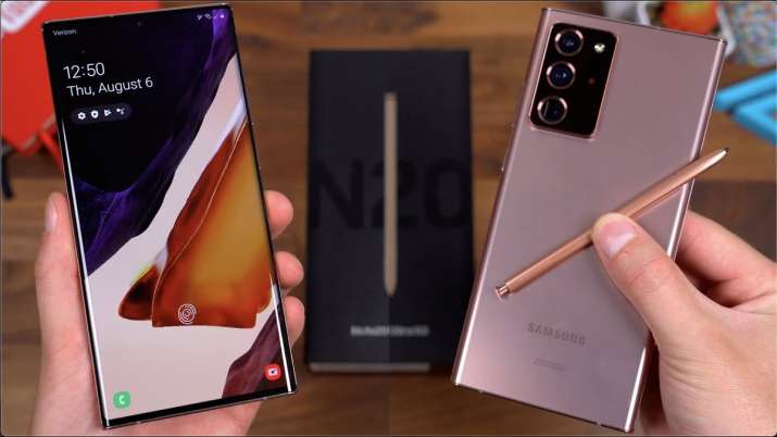 Samsung officially launches Galaxy Note 20 series globally Samsung officially launches Galaxy Note 20 series globally- India TV Paisa