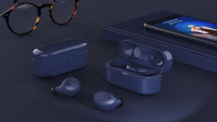 SNOKOR’s iROCKER blue variant TWS earbuds SNOKOR’s iROCKER blue variant TWS earbuds- India TV Paisa