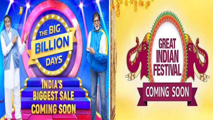 Amazon Great Indian Festival Sale Flipkart Big Billion Days sale Amazon Great Indian Festival Sale Flipkart Big Billion Days sale- India TV Paisa