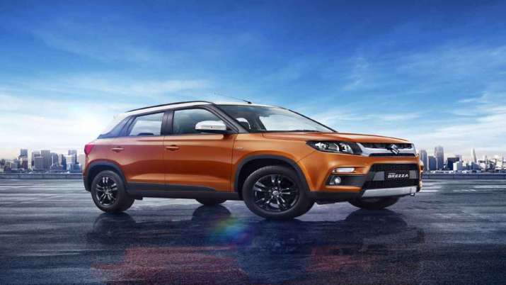 Maruti Suzuki's Brezza logs 5.5 lakh sales in 4.5 yrs of launch Maruti Suzuki's Brezza logs 5.5 lakh sales in 4.5 yrs of launch- India TV Paisa