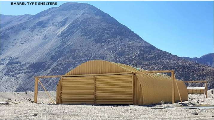 India China ladakh border excellent habitat facilities at lac । लद्दाख बॉर्डर पर सर्दियों में चीन की