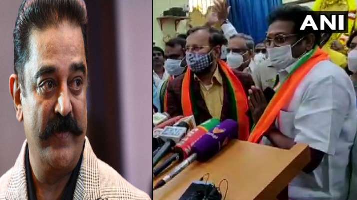 कमल हासन को लगा बड़ा झटका, पार्टी के महासचिव ने थामा BJP का दामन