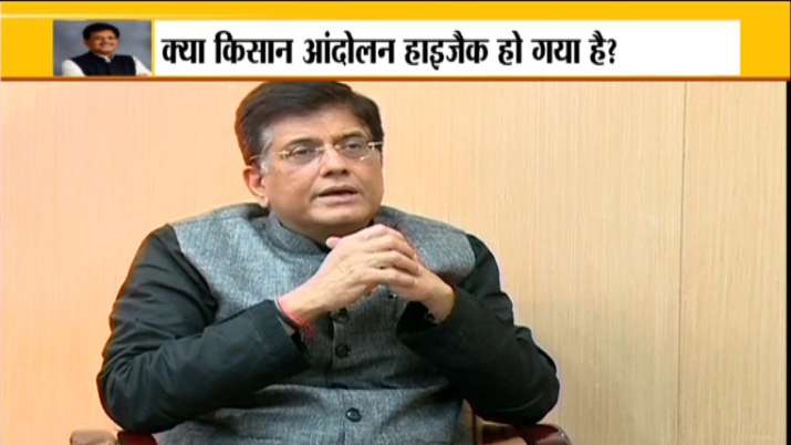 पीयूष गोयल Exclusive: किसान आंदोलन को नक्सल और माओवादी ताकतों ने किया हाइजैक