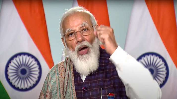 PM Modi says mobile technology to be used for COVID-19 vaccination PM Modi says mobile technology to be used for COVID-19 vaccination - India TV Paisa