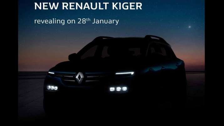 Renault kiger 2021 unveil today check features price range specification booking date check details Renault kiger 2021 unveil today check features price range specification booking date check details- India TV Paisa