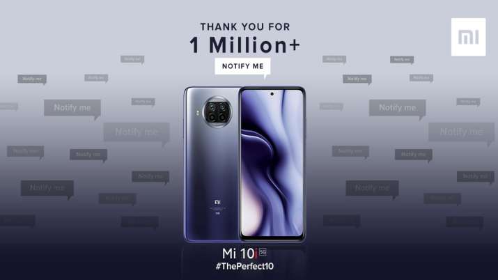 108MP camera Mi10i crossed Rs 200 Crore mark in the first sale 108MP camera Mi10i crossed Rs 200 Crore mark in the first sale- India TV Paisa