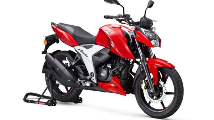 TVS Motor Launches new Apache RTR 160 4V in India TVS Motor Launches new Apache RTR 160 4V in India- India TV Paisa