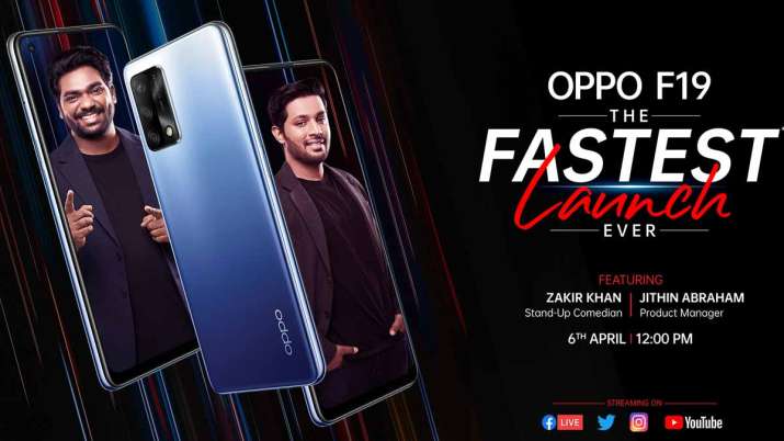 OPPO to launch F19 smartphone on April 6 OPPO to launch F19 smartphone on April 6- India TV Paisa