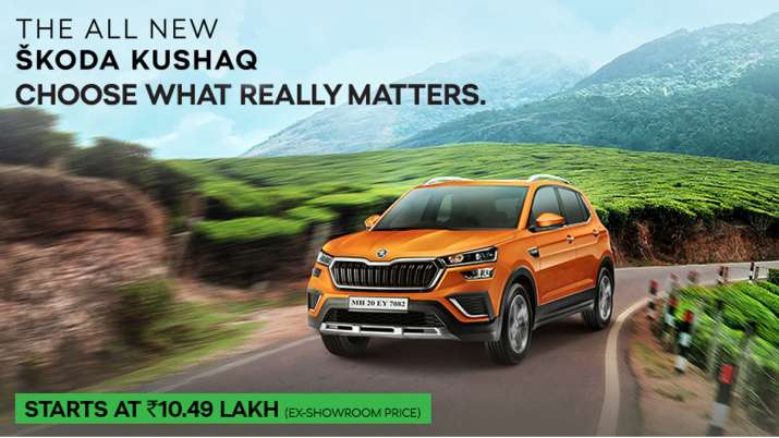 Skoda drives in Kushaq at Rs 10.5 lakh in India Skoda drives in Kushaq at Rs 10.5 lakh in India- India TV Paisa