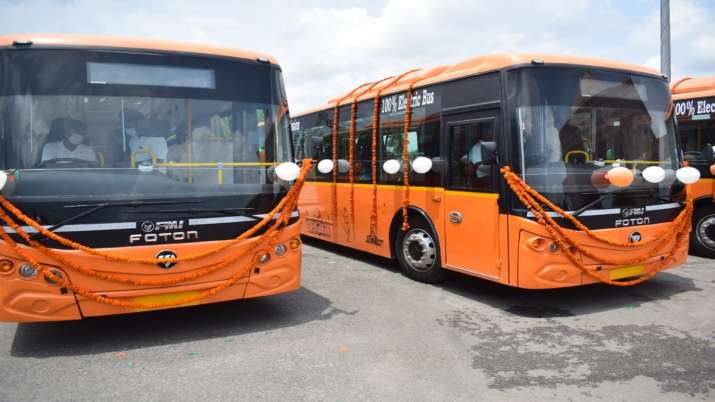 700 electric buses to run in 14 cities of uttar pradesh inculding ghaziabad lucknow meerut kanpur ag 700 electric buses to run in 14 cities of uttar pradesh inculding ghaziabad lucknow meerut kanpur ag- India TV Paisa