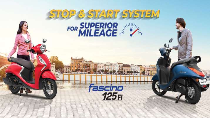 Yamaha का Fascino125 Hybrid स्कूटर... Yamaha का Fascino125 Hybrid स्कूटर...- India TV Paisa