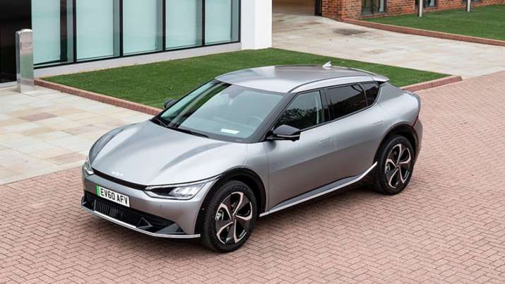Kia launches 1st allelectric sedan EV6 Kia launches 1st allelectric sedan EV6- India TV Paisa